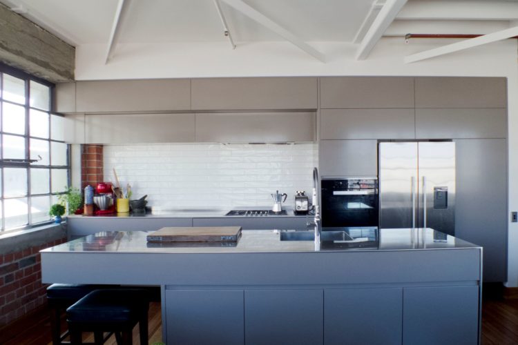 Loft apartment kitchen