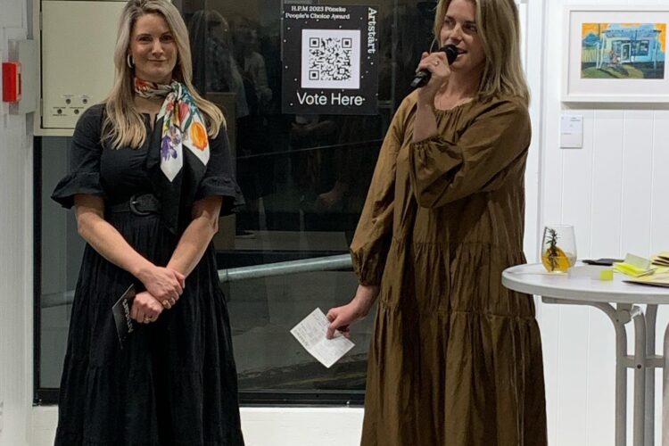 Opening Night Ofartstart 2023 Exhibition In Wellington. My Goddaughter Sophie An... 13 *